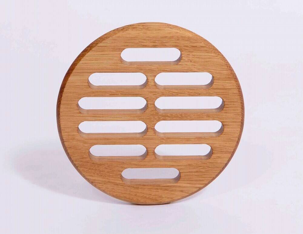 griglia di aerazione in legno diametro 113 mm